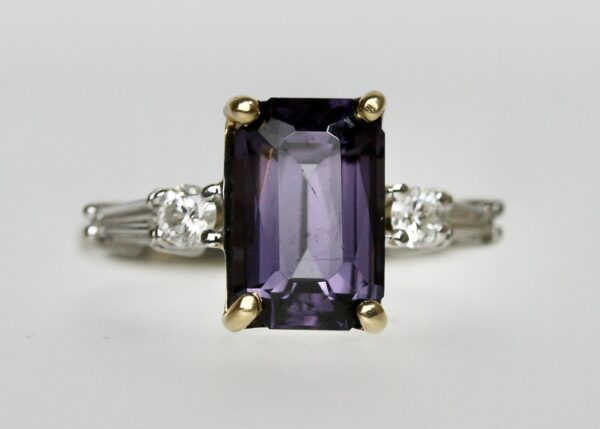 Spinel and Diamond Ring - Image 4