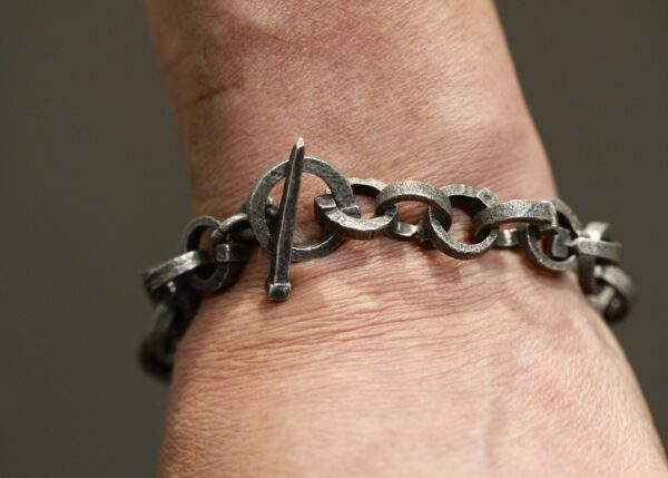 Men's Nail Link Bracelet - Image 6