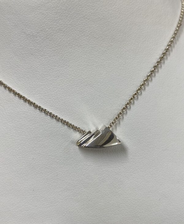 Sterling Silver Mountain Necklace