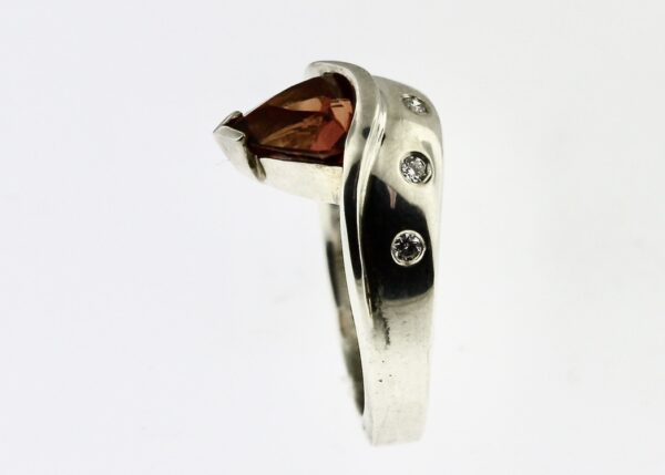 Citrine and Diamond Ring - Image 4