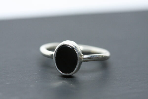 Sterling Silver Onyx Ring